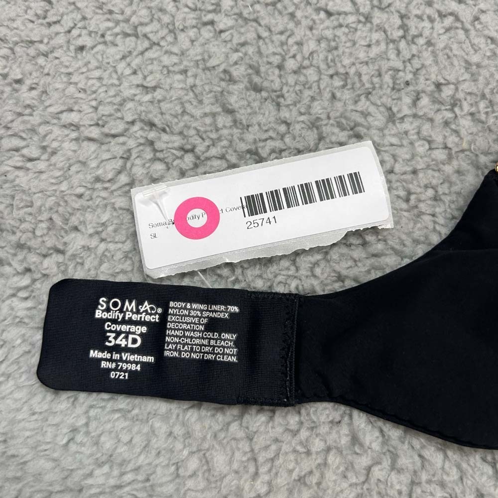 Soma Bra 34D Full Coverage Bodify Perfect Coverage - Picture 9 of 9